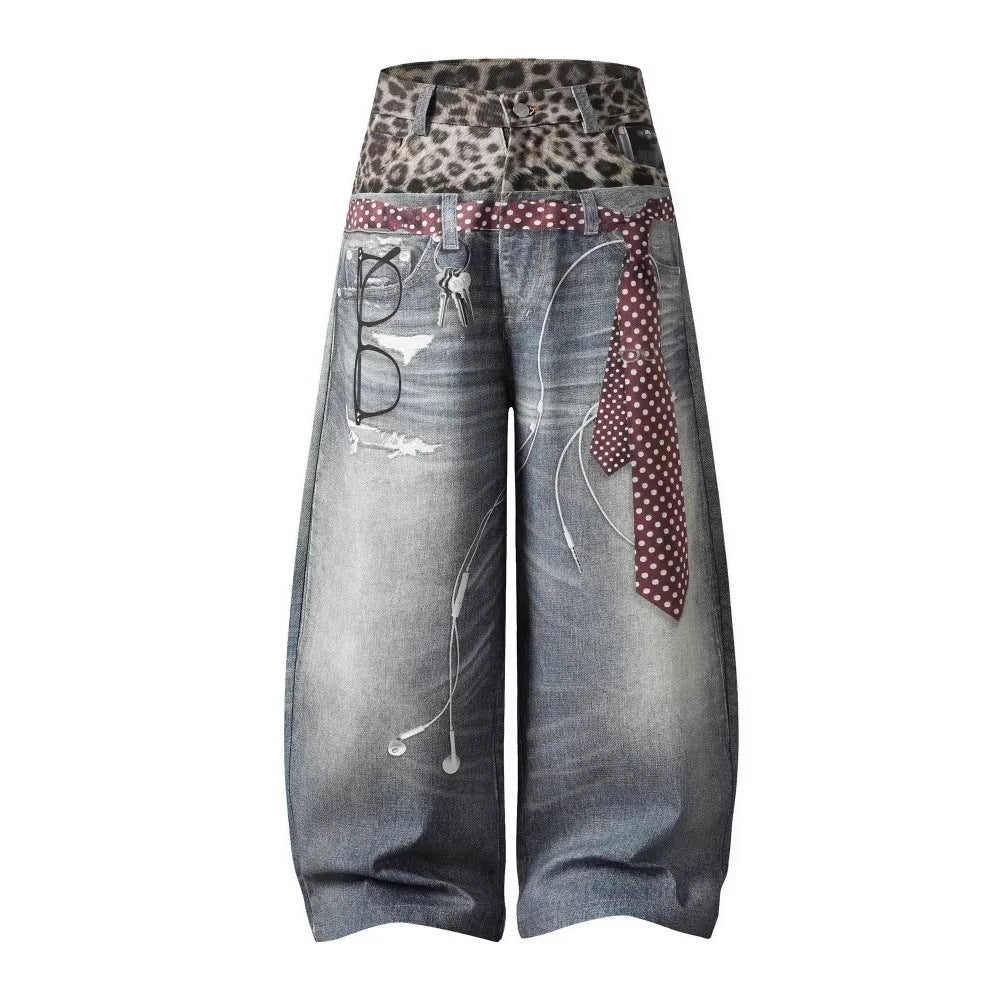 The Leopard Print Jean