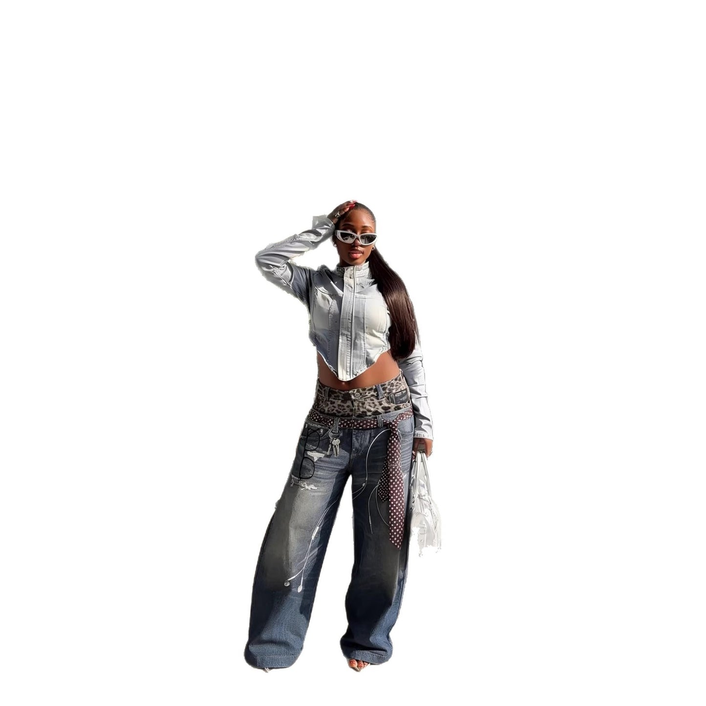 The Leopard Print Jean