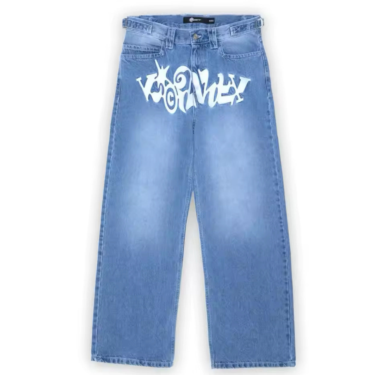 The Letter Print Jean