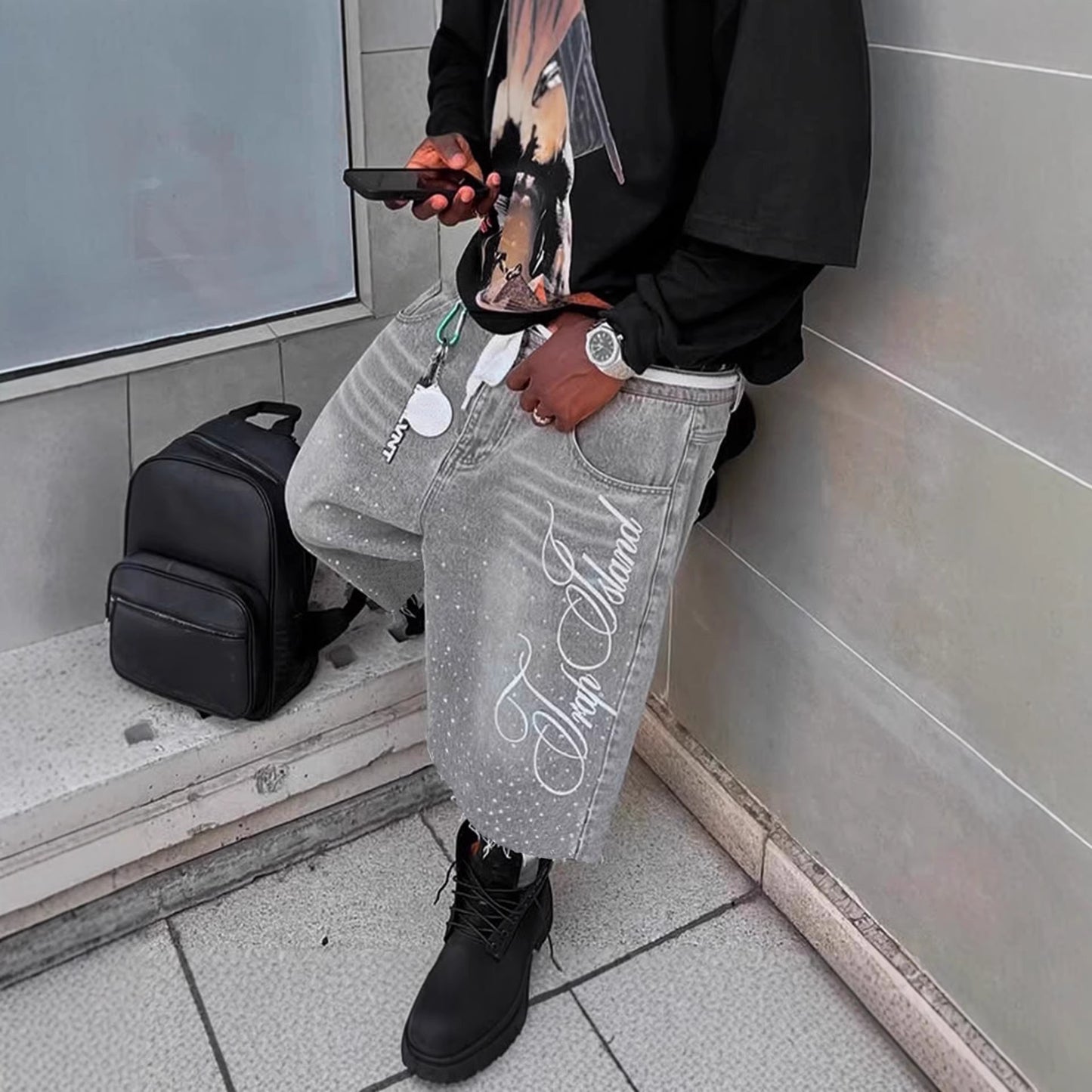 The Printed Wash Jean