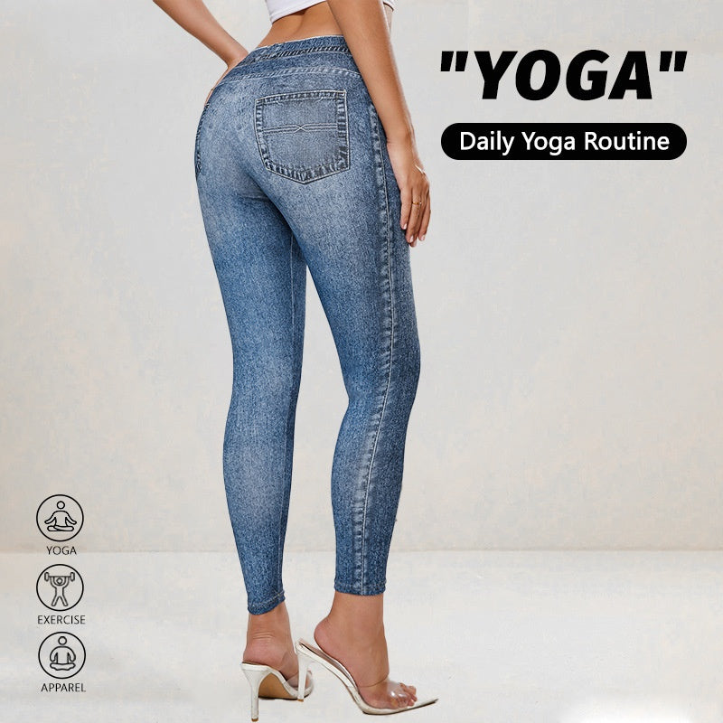 The Denim-Look Legging