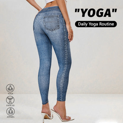 The Denim-Look Legging
