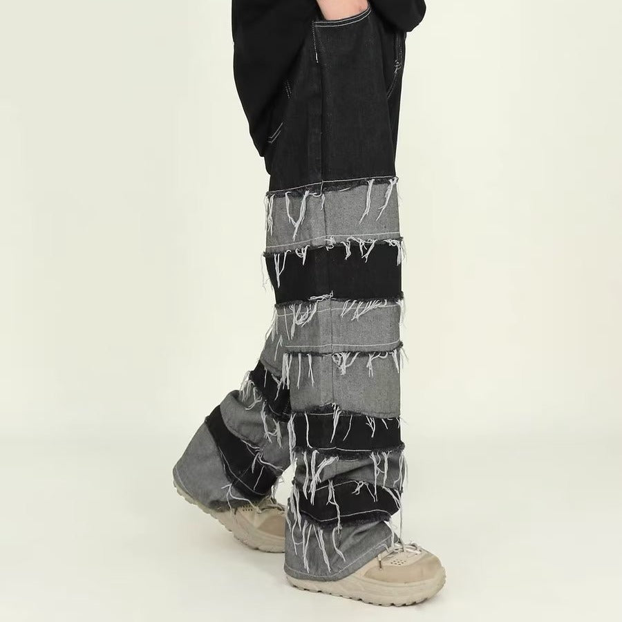 The Tassel Patchwork Jean
