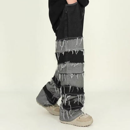 The Tassel Patchwork Jean