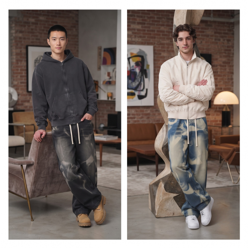 The Camo Cargo Jean