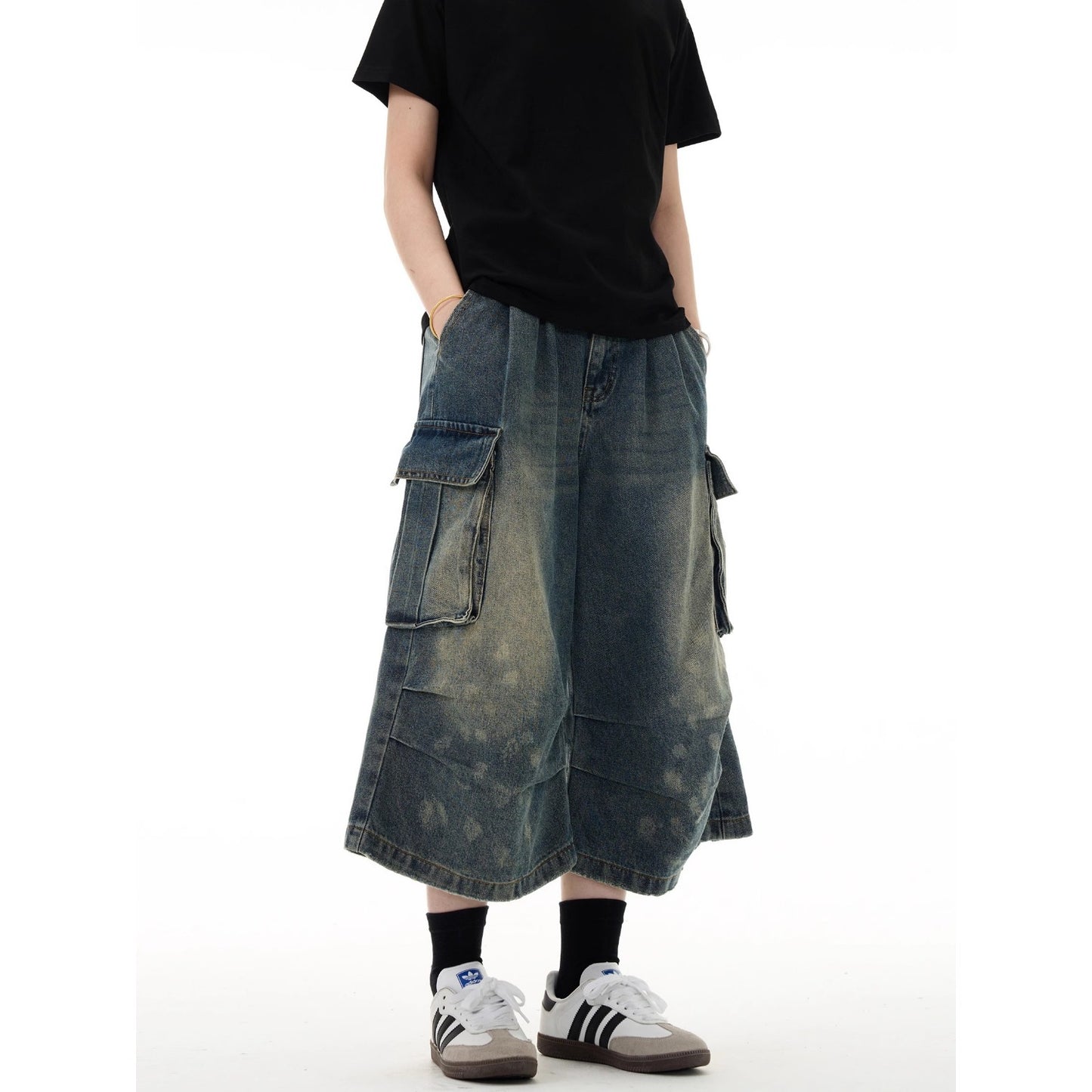 The Pleated Cargo Jean