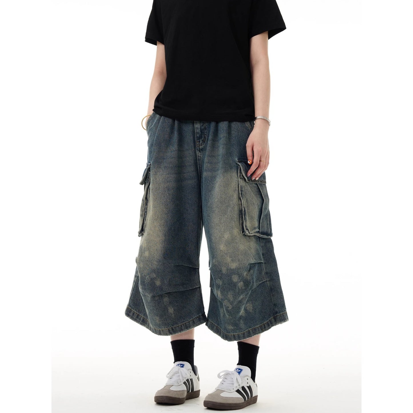 The Pleated Cargo Jean