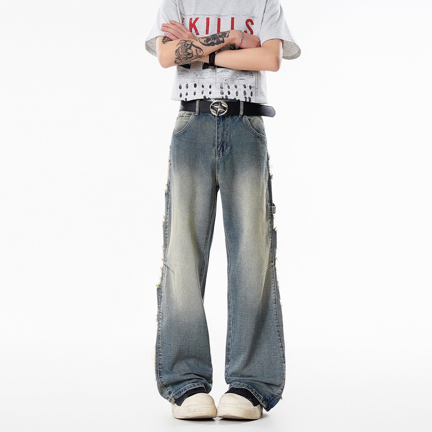 The Ripped Street Jean