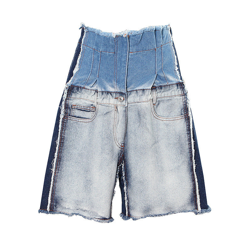 The Patchwork Panel Short