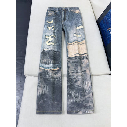 The Ripped Straight Jean