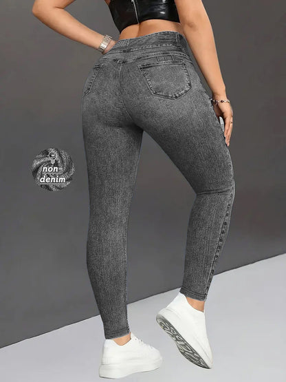 The Denim-Look Legging