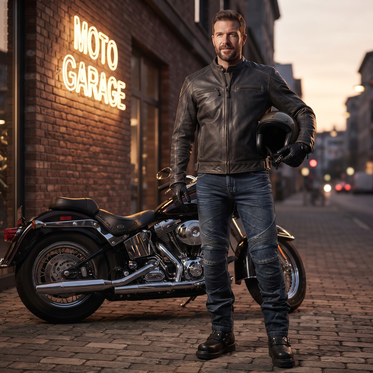 The Moto Rider Jean