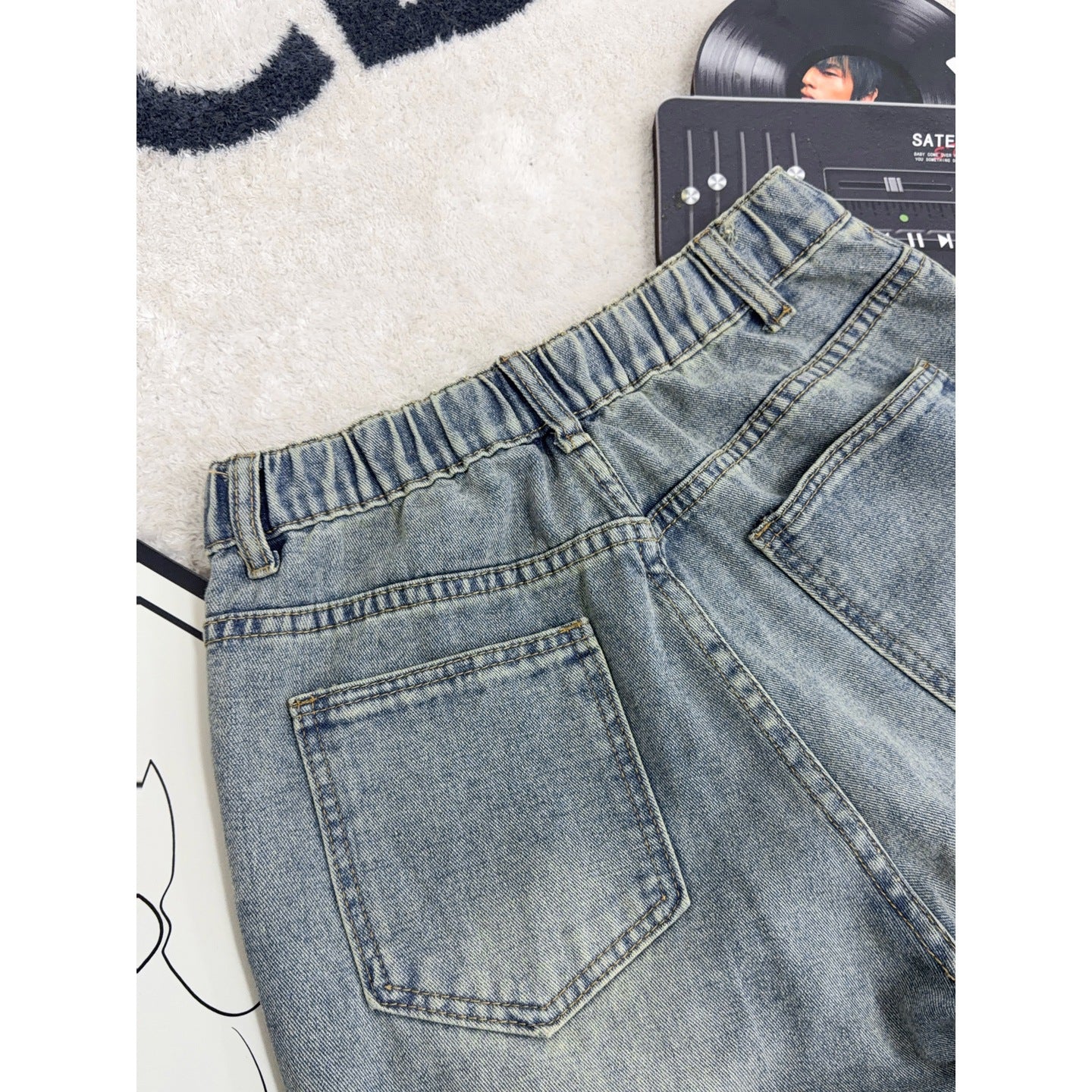 The Patchwork Plaid Jean