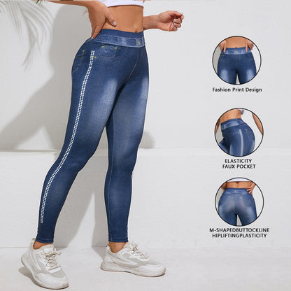 The Denim-Look Legging
