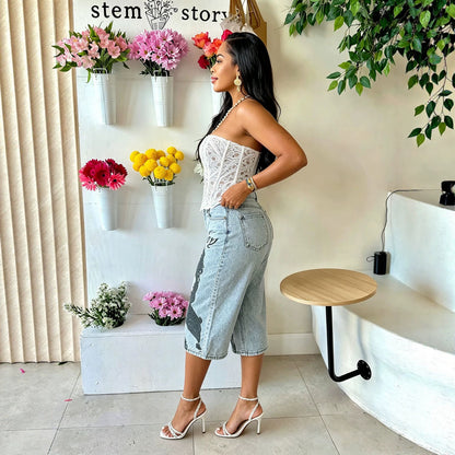 The Graffiti Print Jean