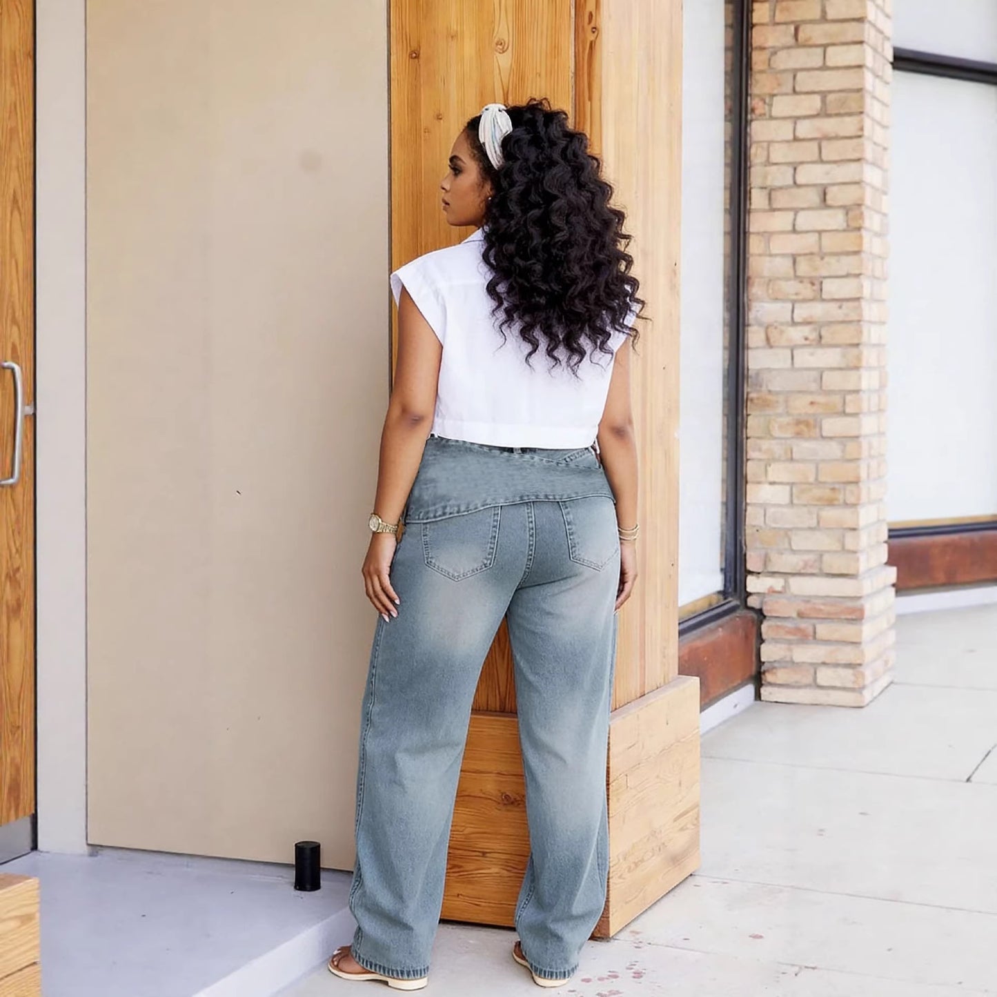 The Belted Utility Jean