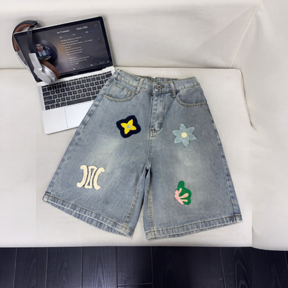 The Floral Embroidery Jean