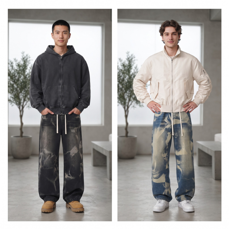 The Camo Cargo Jean