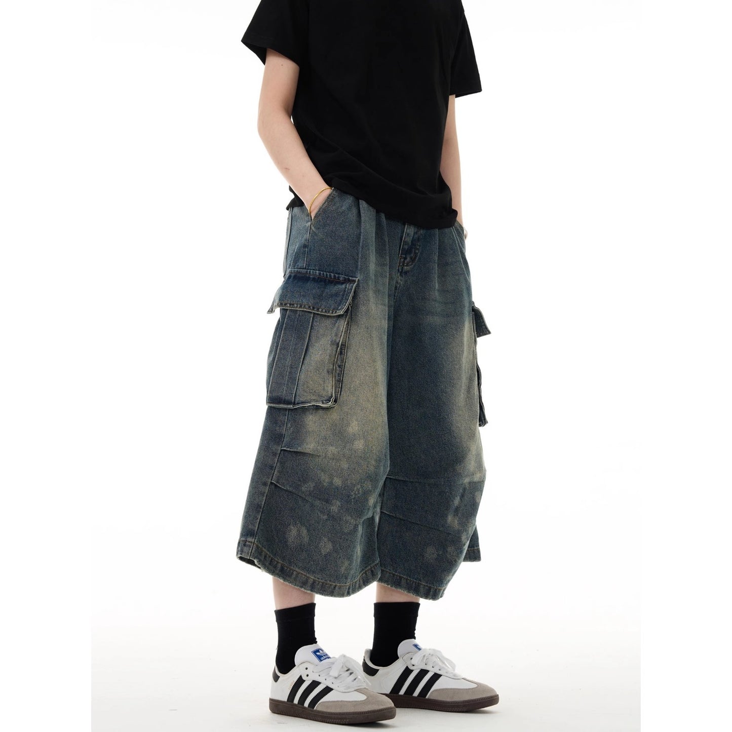 The Pleated Cargo Jean