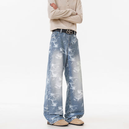 The Deep Blue Flared Jean