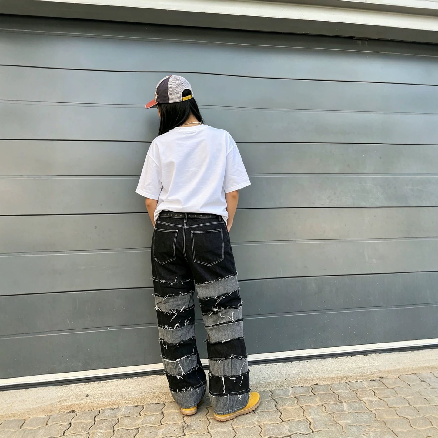 The Patchwork Raw Jean