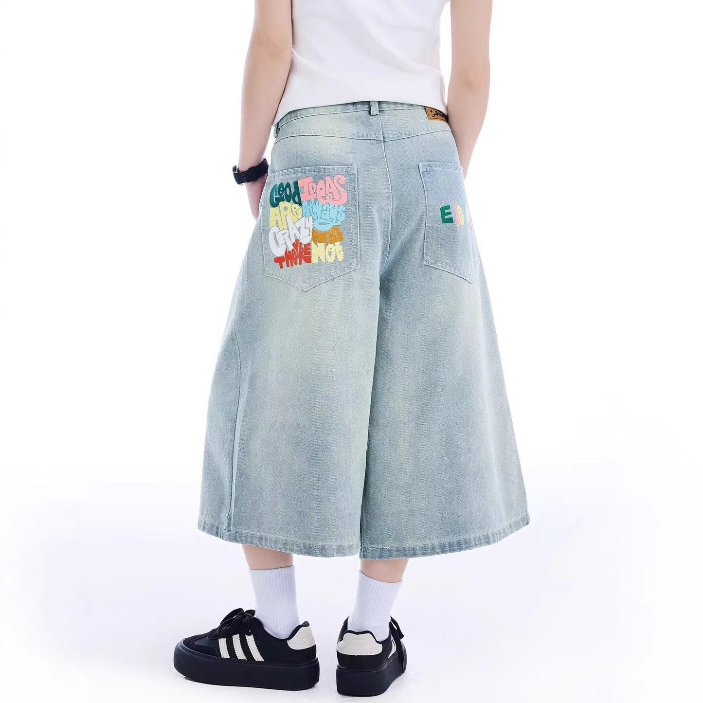The Dark Blue Crop Jean