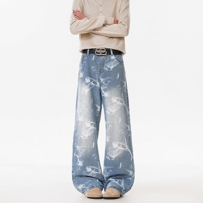The Deep Blue Flared Jean