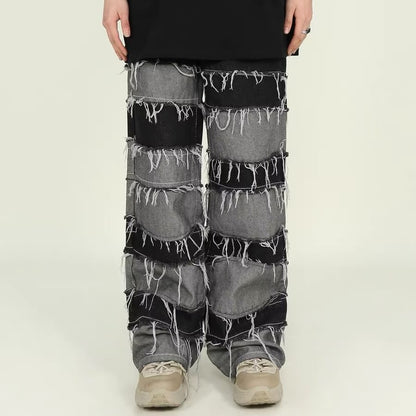 The Tassel Patchwork Jean