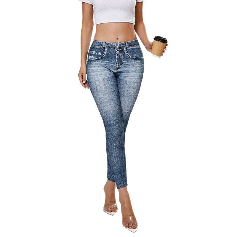 The Denim-Look Legging