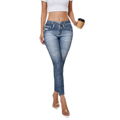 The Denim-Look Legging