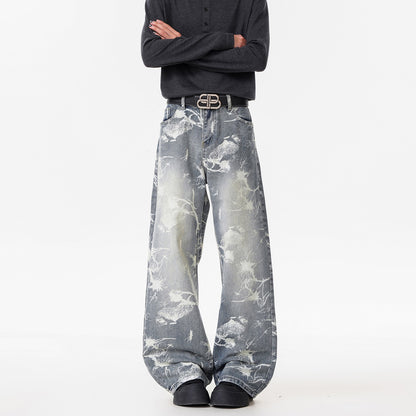 The Deep Blue Flared Jean