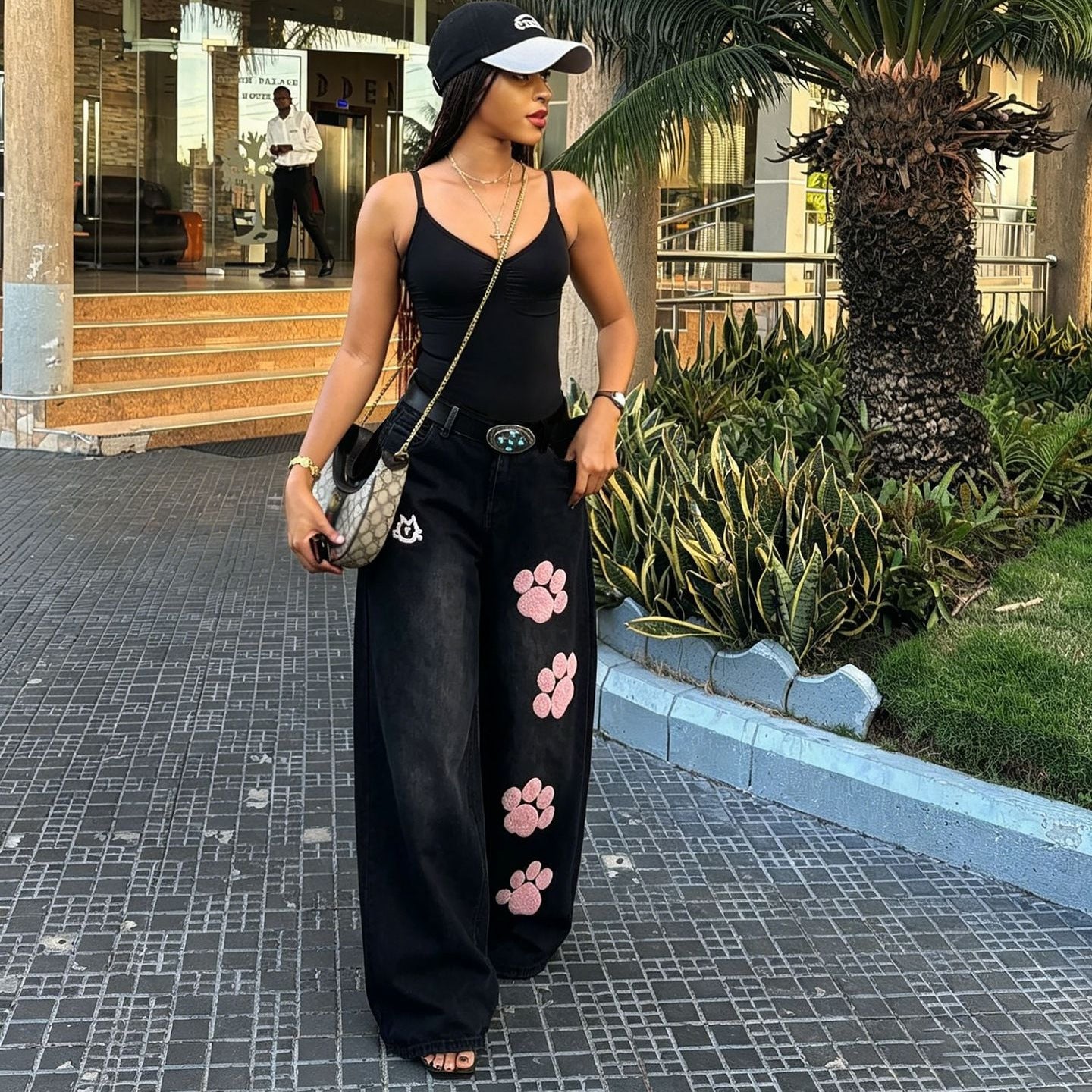 The Cat Paw Wide-Leg Jean
