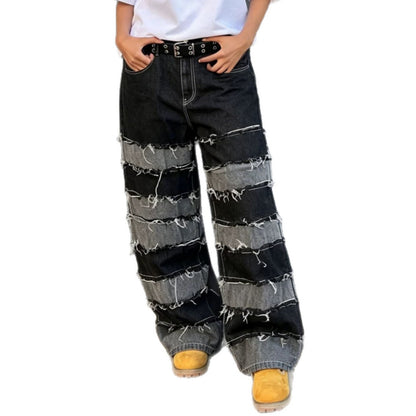 The Patchwork Raw Jean