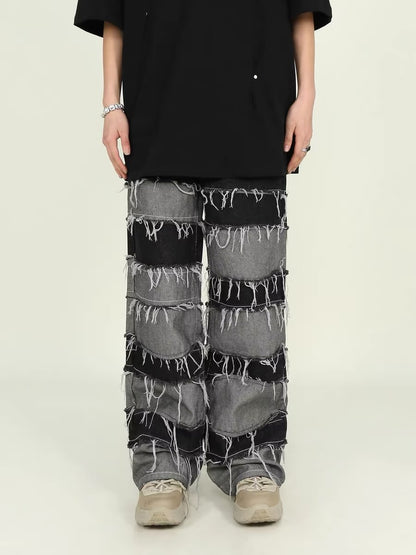 The Tassel Patchwork Jean