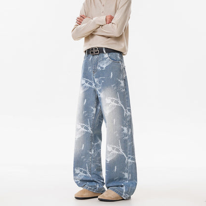 The Deep Blue Flared Jean