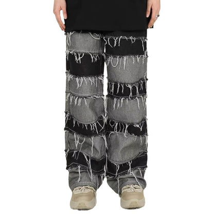 The Tassel Patchwork Jean