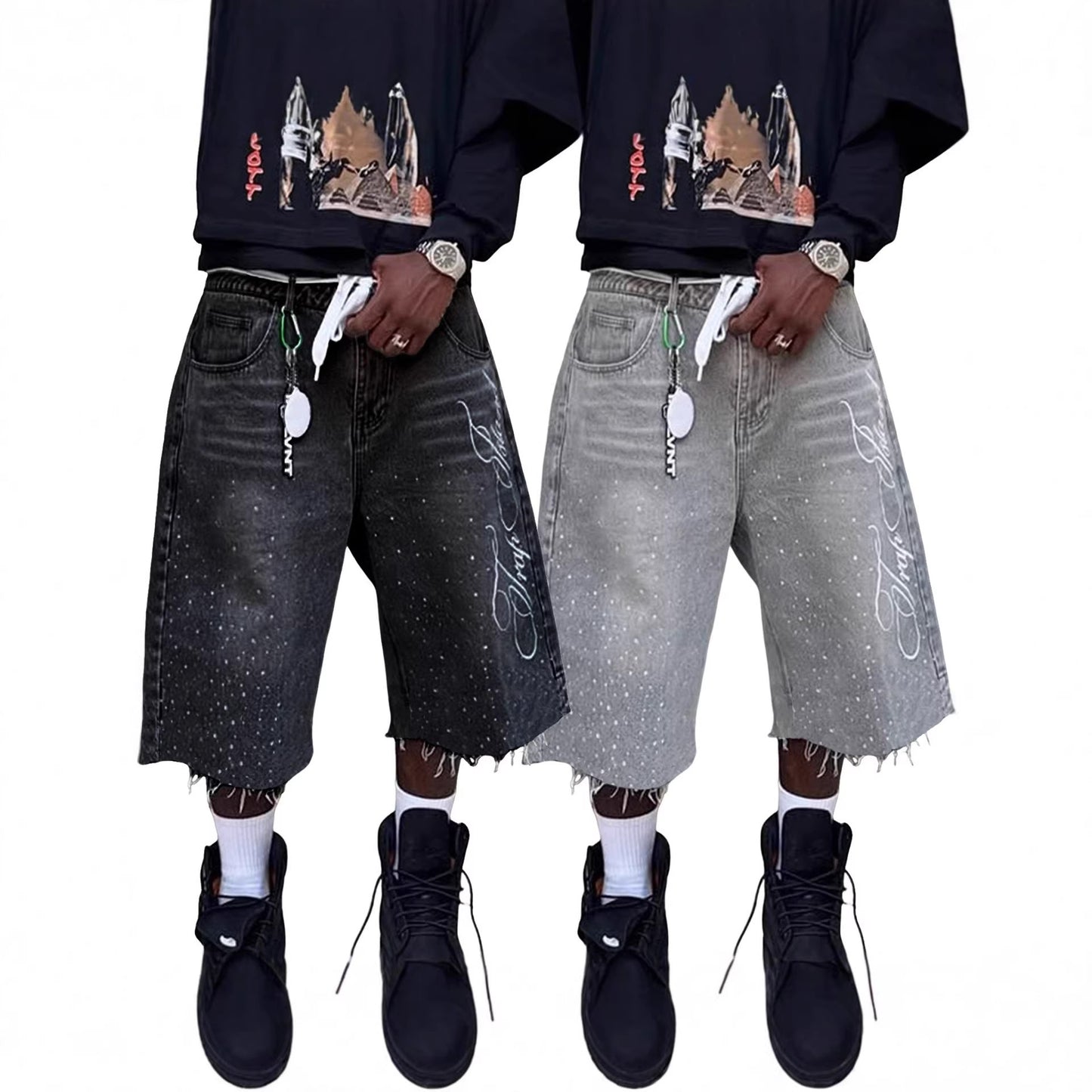 The Printed Wash Jean
