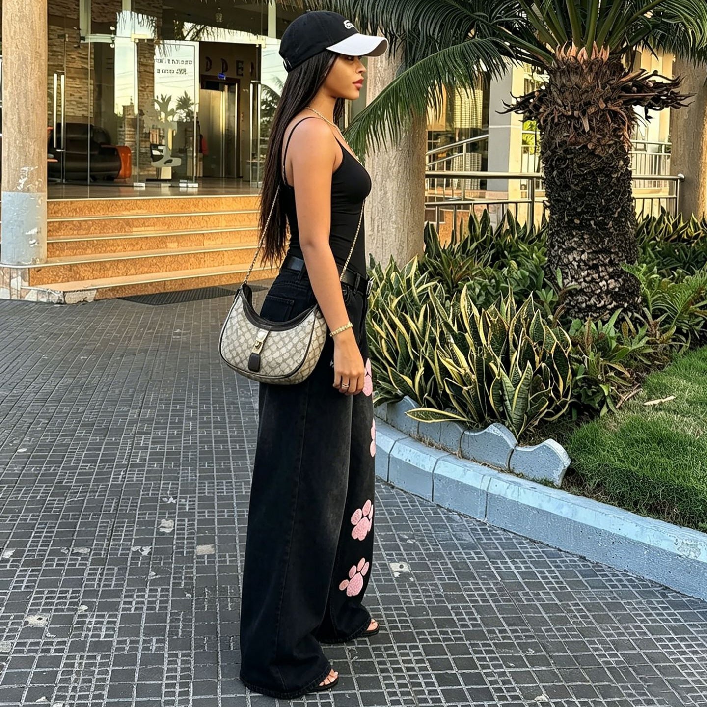 The Cat Paw Wide-Leg Jean