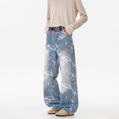 The Deep Blue Flared Jean
