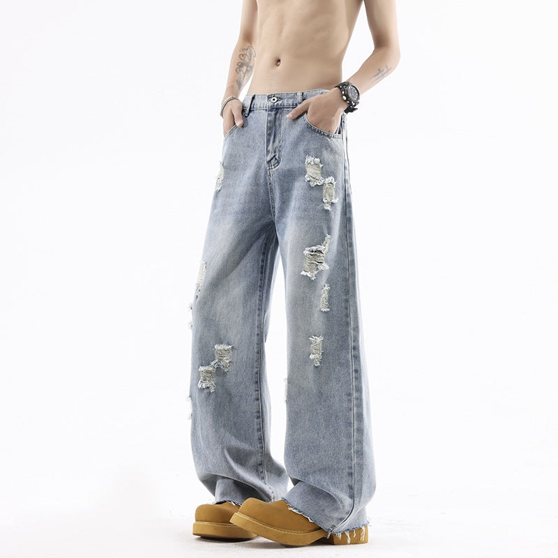 The Lightweight Ripped Jean