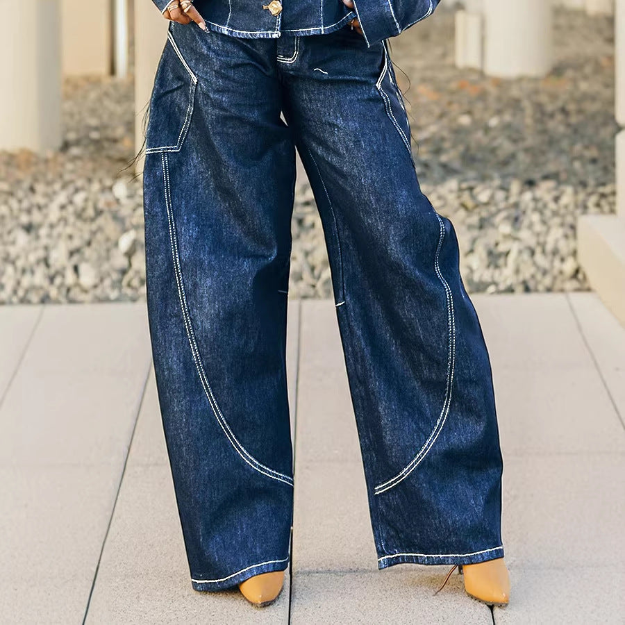 The Curved Hem Jean