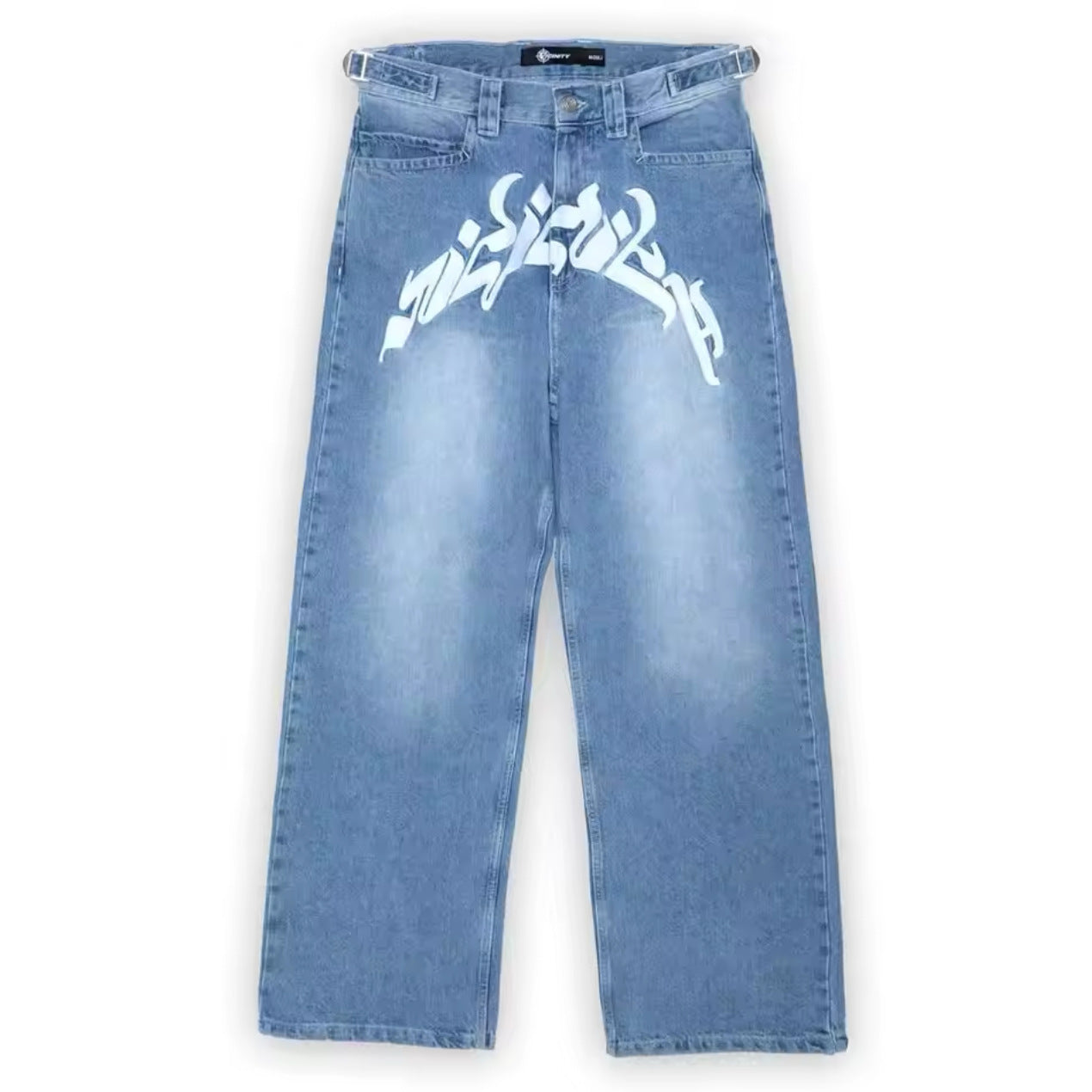 The Letter Print Jean