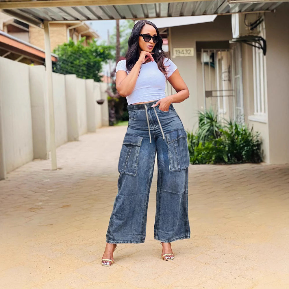 The Wide-Leg Cargo Jean